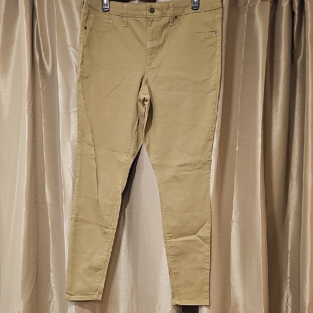 Tan Skinny Pants